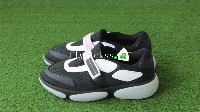 Prada 18SS Cloubust Sneaker Velcro WNS Black